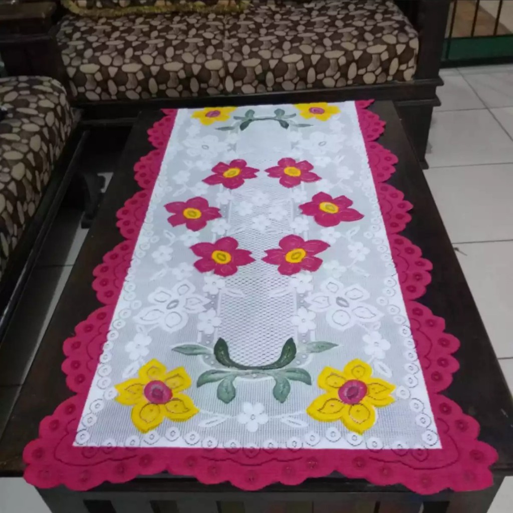 Detail Motif Taplak Meja Sederhana Nomer 6