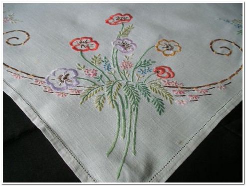 Detail Motif Taplak Meja Sederhana Nomer 8