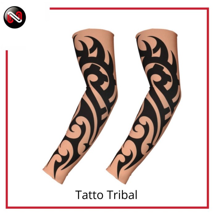 Detail Motif Tato Abstrak Nomer 23