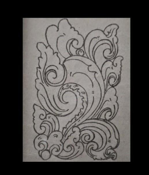 Detail Motif Ukir Bali Nomer 12