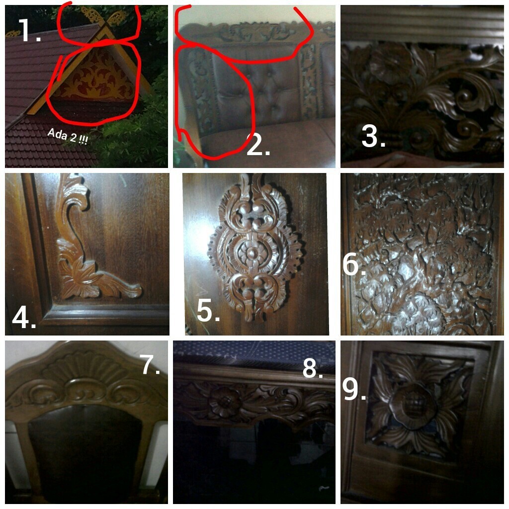 Detail Motif Ukiran Kayu Nomer 35