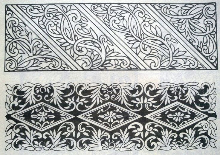 Detail Motif Ukiran Vector Nomer 19