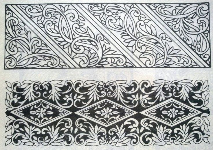 Detail Motif Ukiran Vector Nomer 19