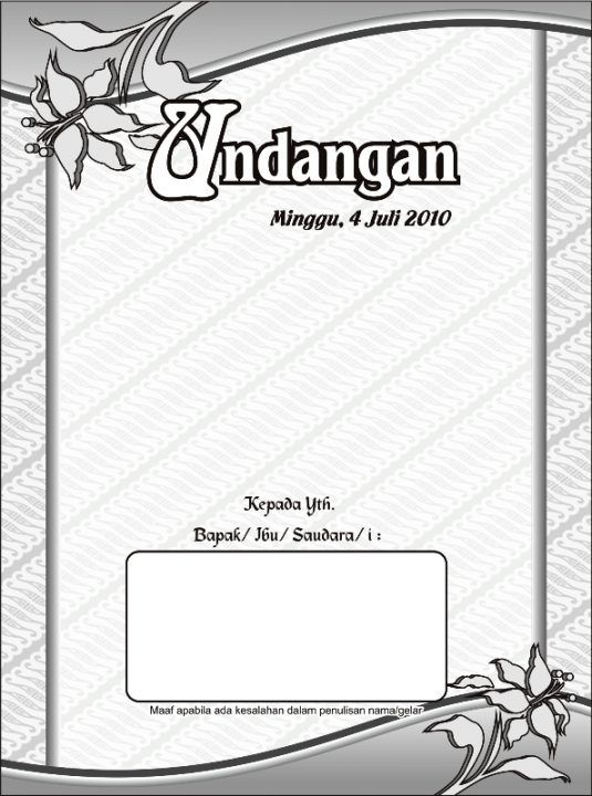 Detail Motif Untuk Undangan Nomer 26