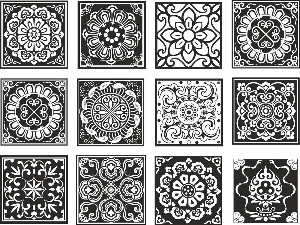Detail Motif Vector Cdr Nomer 8