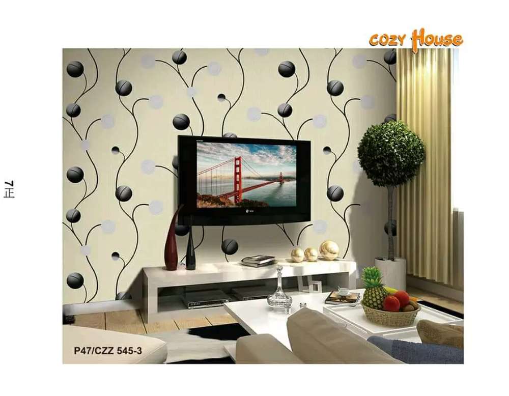 Detail Motif Wallpaper Dinding Elegan Nomer 6