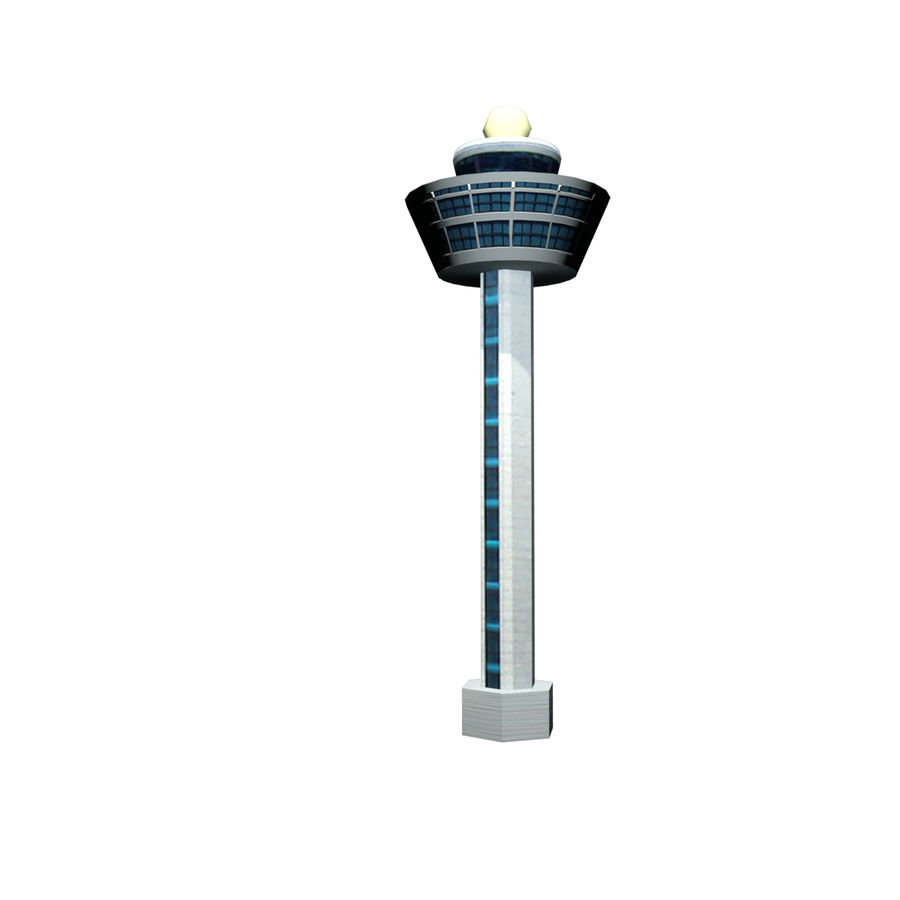 Detail Control Tower Drawing Nomer 12