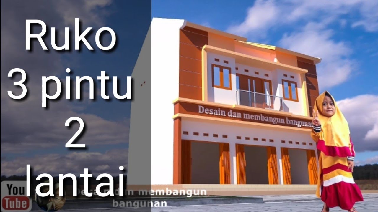 Detail Desain Rumah Ruko 3 Lantai Nomer 48