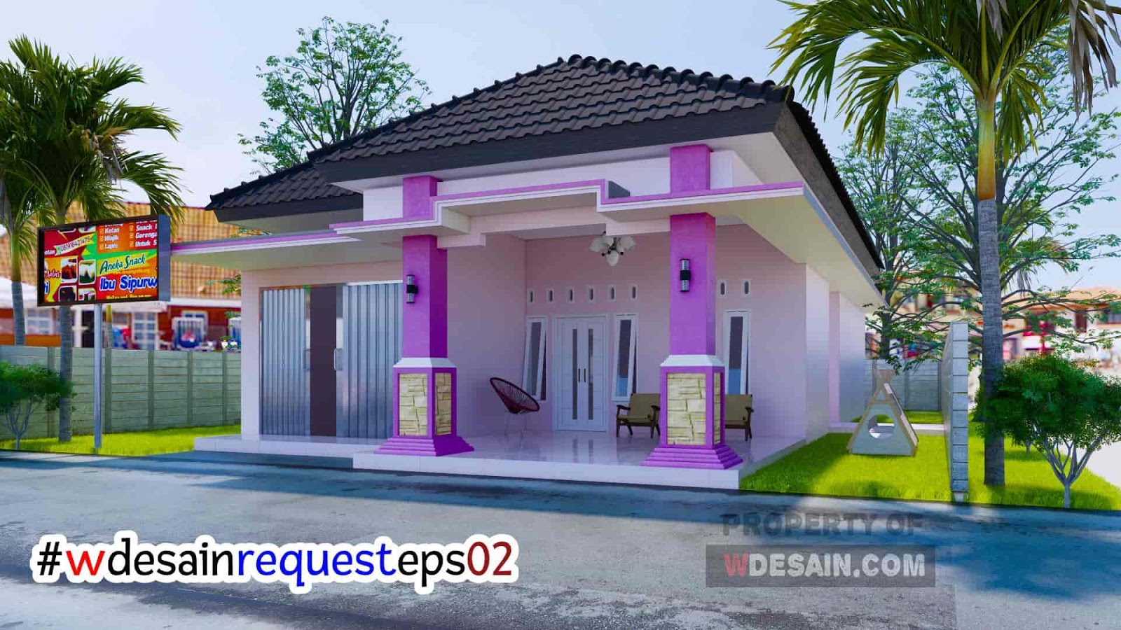 Detail Desain Rumah Ruko Minimalis Nomer 44