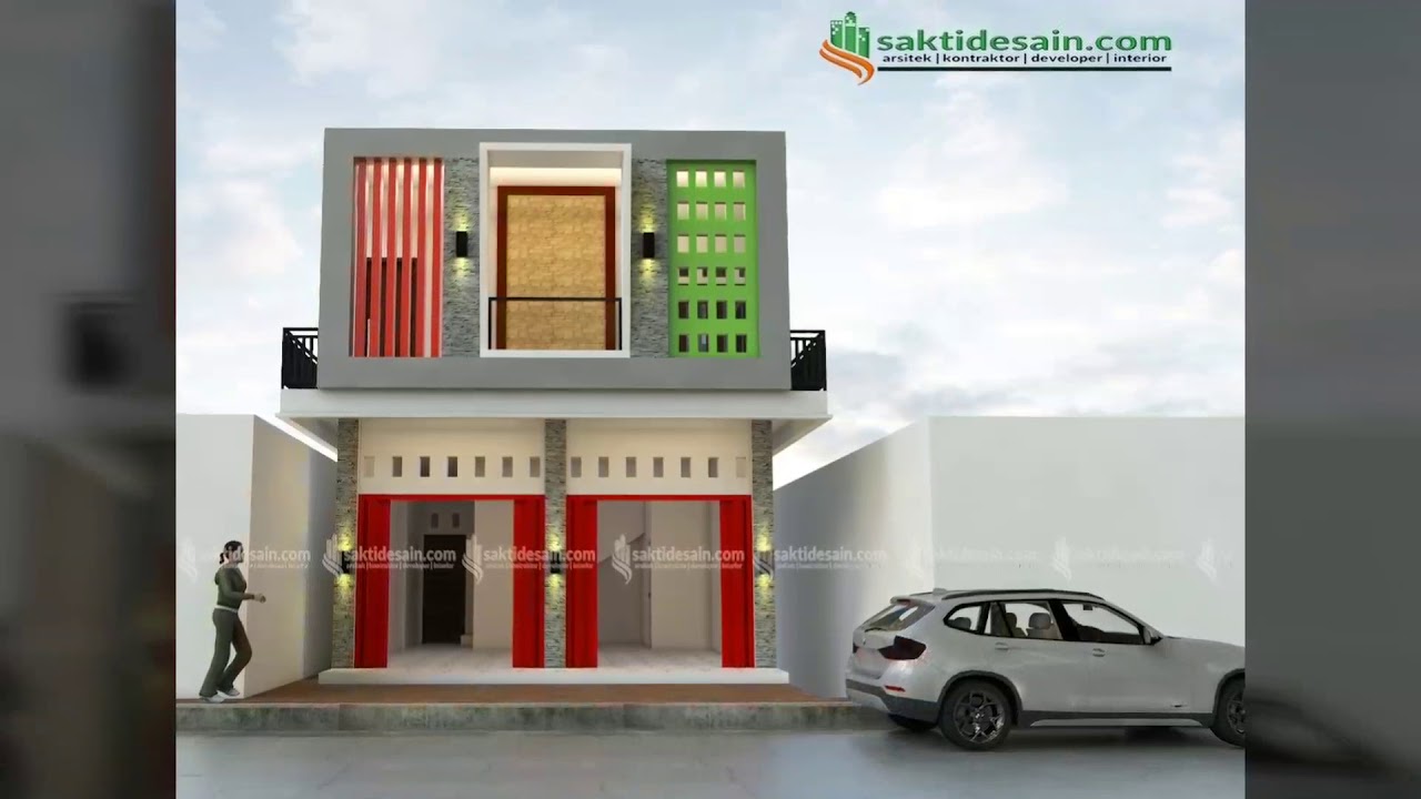 Detail Desain Rumah Ruko Minimalis Nomer 8