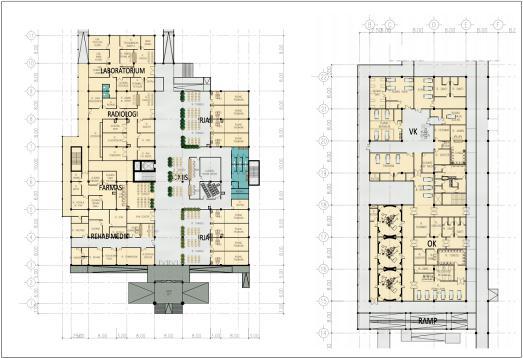 Detail Desain Rumah Sakit Tipe A Nomer 8