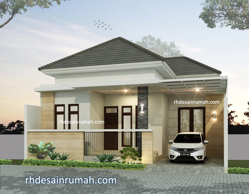 Detail Desain Rumah Satu Lantai Nomer 26