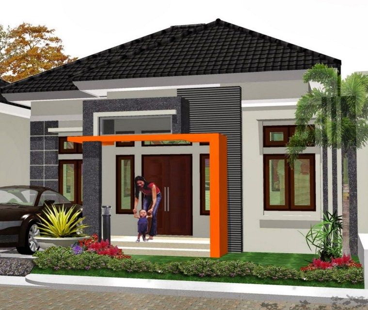 Detail Desain Rumah Sederhana Minimalis 1 Lantai Nomer 14