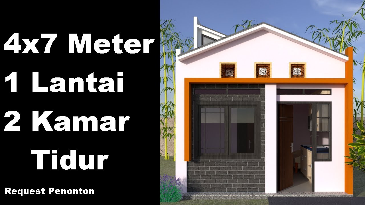 Detail Desain Rumah Sederhana Minimalis 1 Lantai Nomer 51