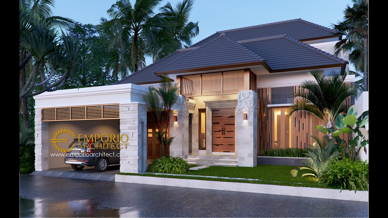 Detail Desain Rumah Semi Villa Nomer 20