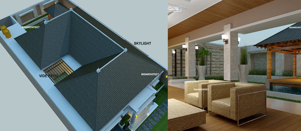 Detail Desain Rumah Semi Villa Nomer 29