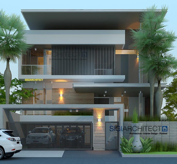 Detail Desain Rumah Semi Villa Nomer 35