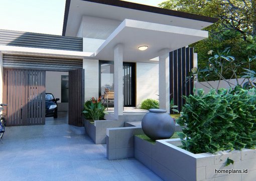 Detail Desain Rumah Semi Villa Nomer 8