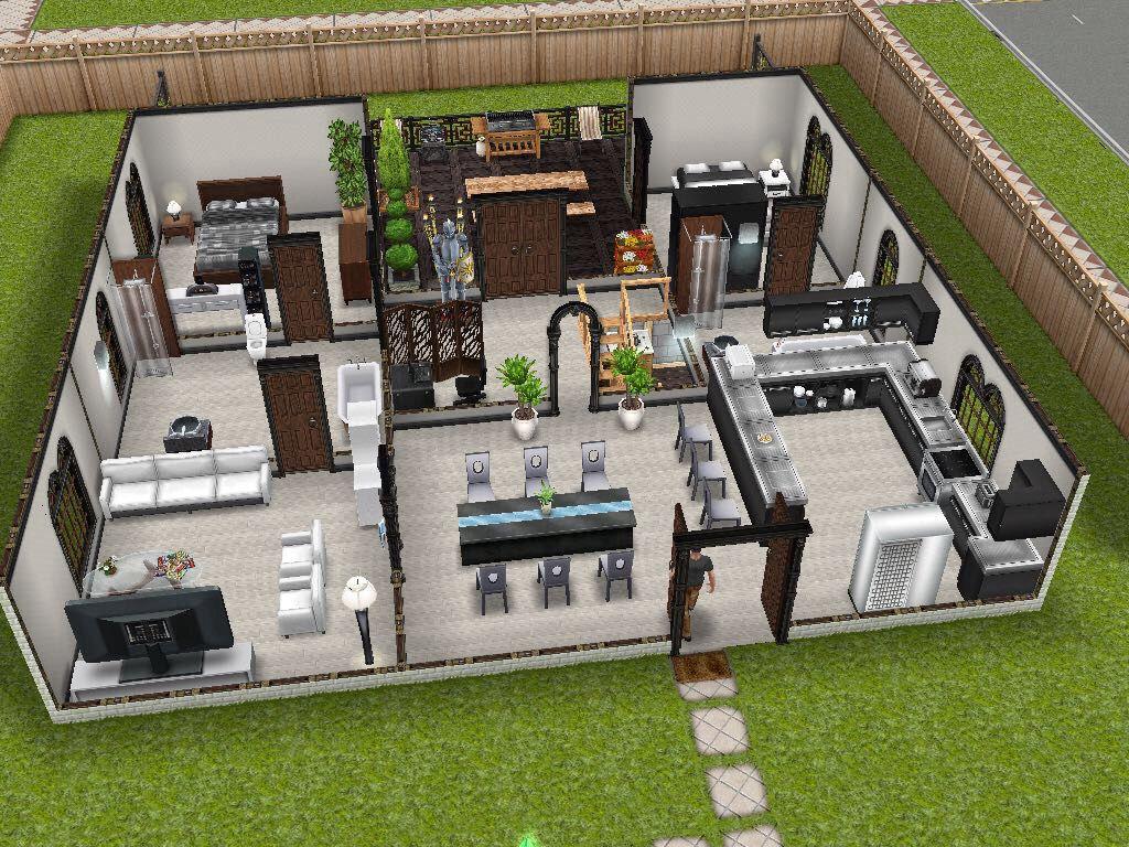 Detail Desain Rumah Sims Freeplay Nomer 38