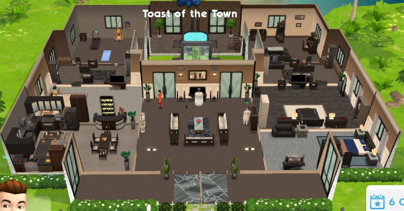 Detail Desain Rumah Sims Mobile Nomer 44