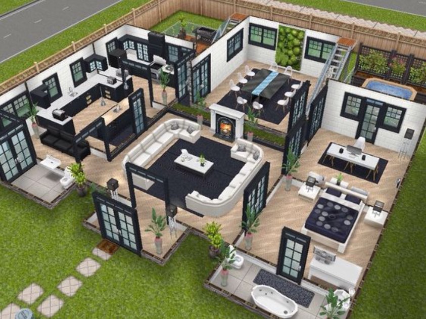 Detail Desain Rumah Sims Mobile Nomer 52