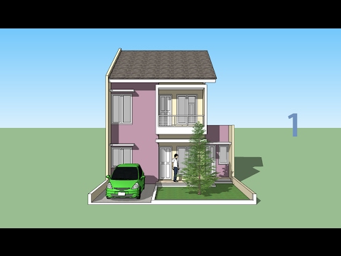 Detail Desain Rumah Sketchup Nomer 22