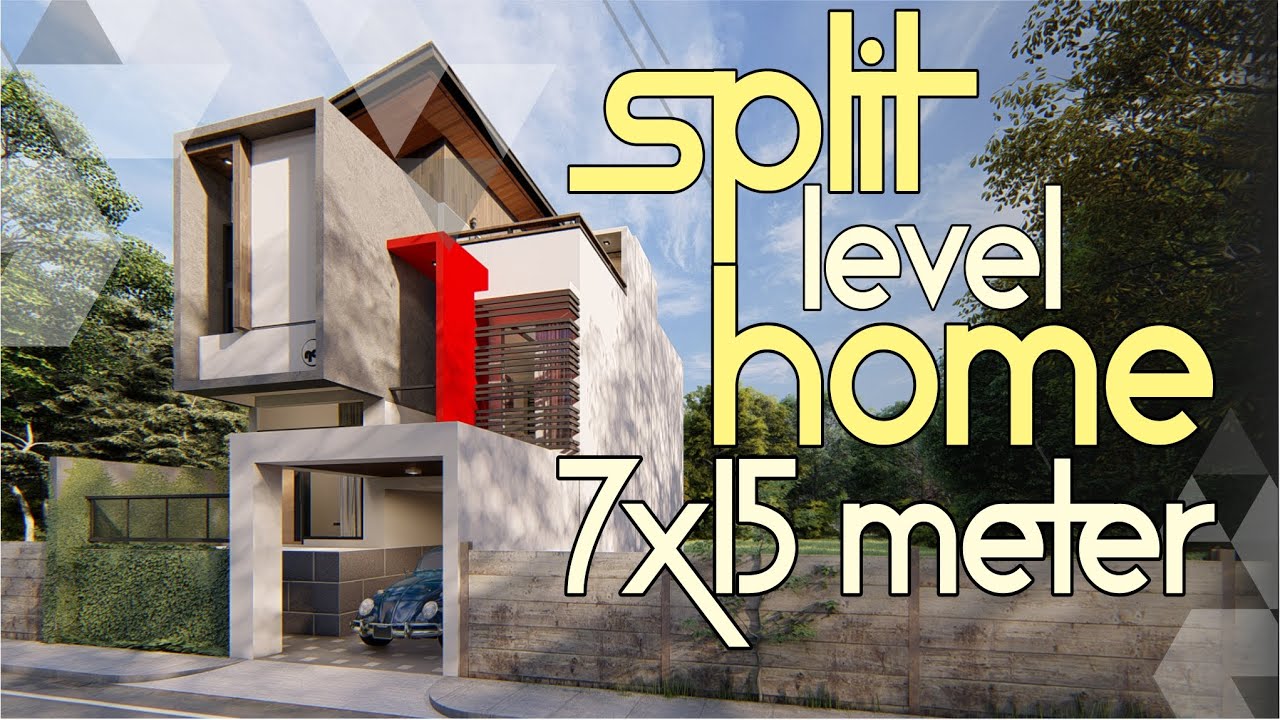 Detail Desain Rumah Split Level Nomer 12