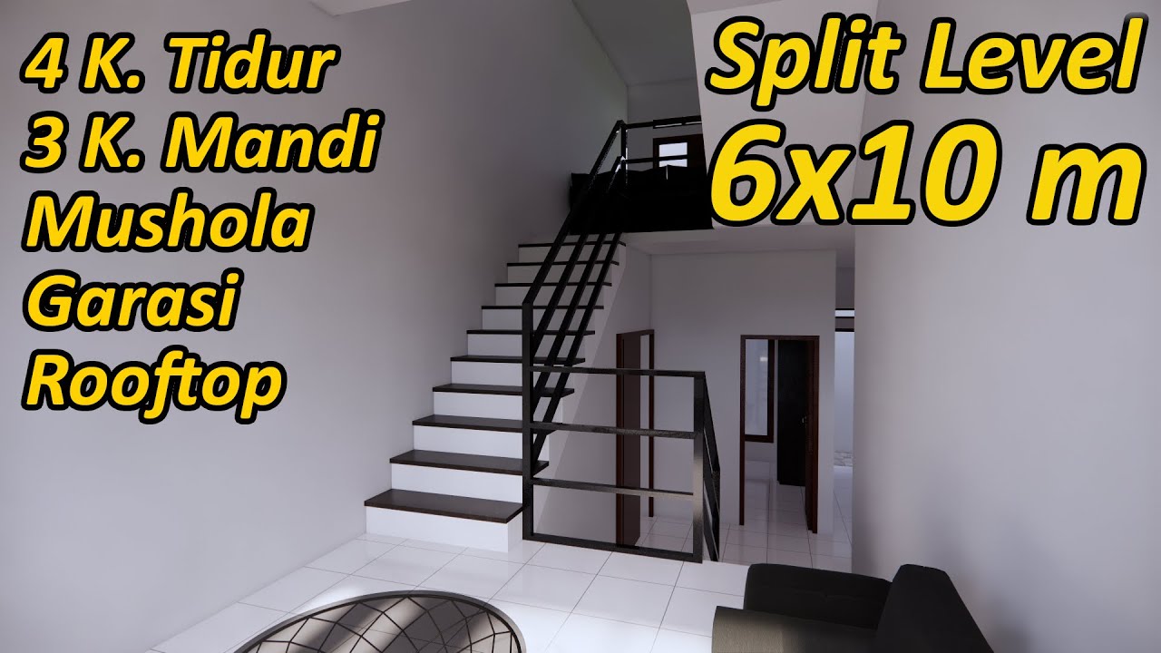 Detail Desain Rumah Split Level Nomer 14
