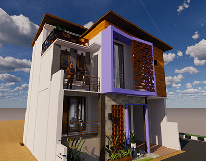 Detail Desain Rumah Split Level Nomer 32