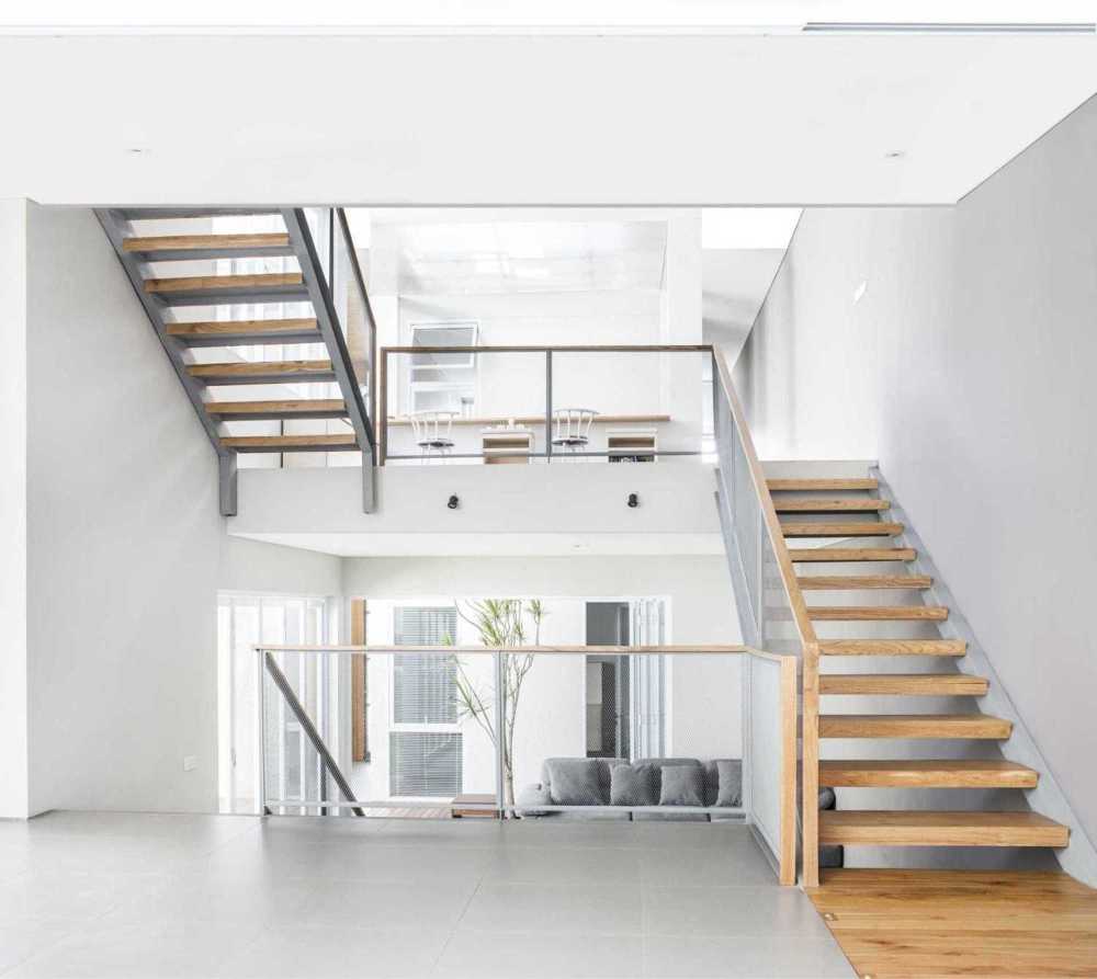 Detail Desain Rumah Split Level Modern Nomer 14