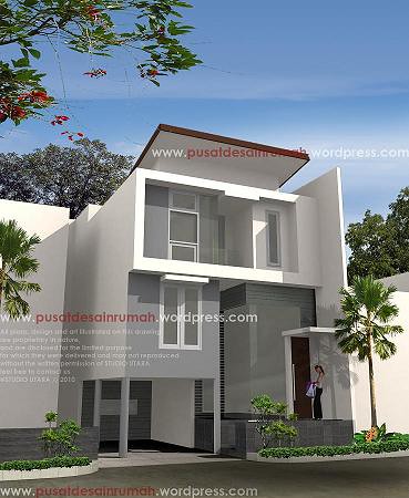 Detail Desain Rumah Split Level Modern Nomer 23
