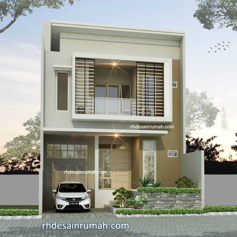 Detail Desain Rumah Split Level Modern Nomer 37