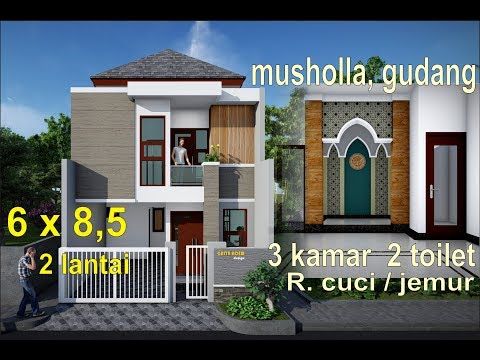 Detail Desain Rumah Split Level Modern Nomer 38