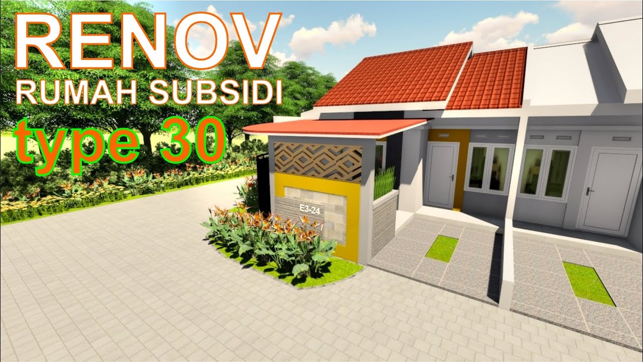 Detail Desain Rumah Subsidi Nomer 33