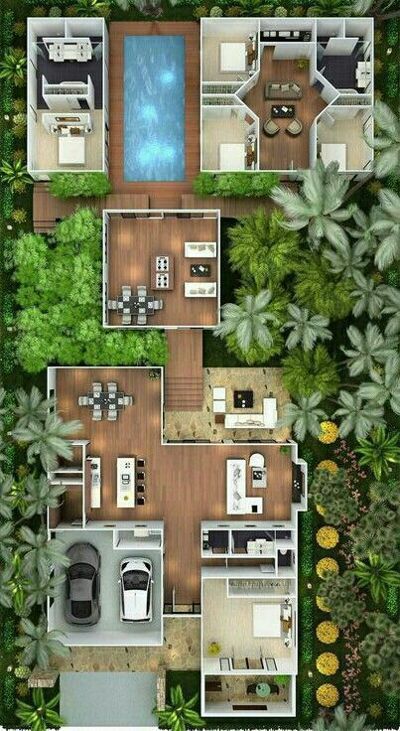 Detail Desain Rumah Taman Nomer 14