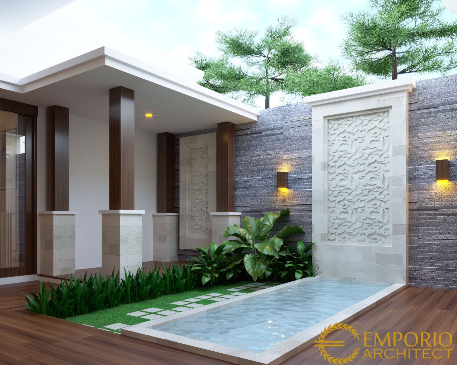 Detail Desain Rumah Taman Di Dalam Nomer 40