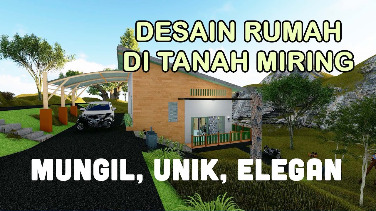 Detail Desain Rumah Tanah Miring Ke Depan Nomer 17