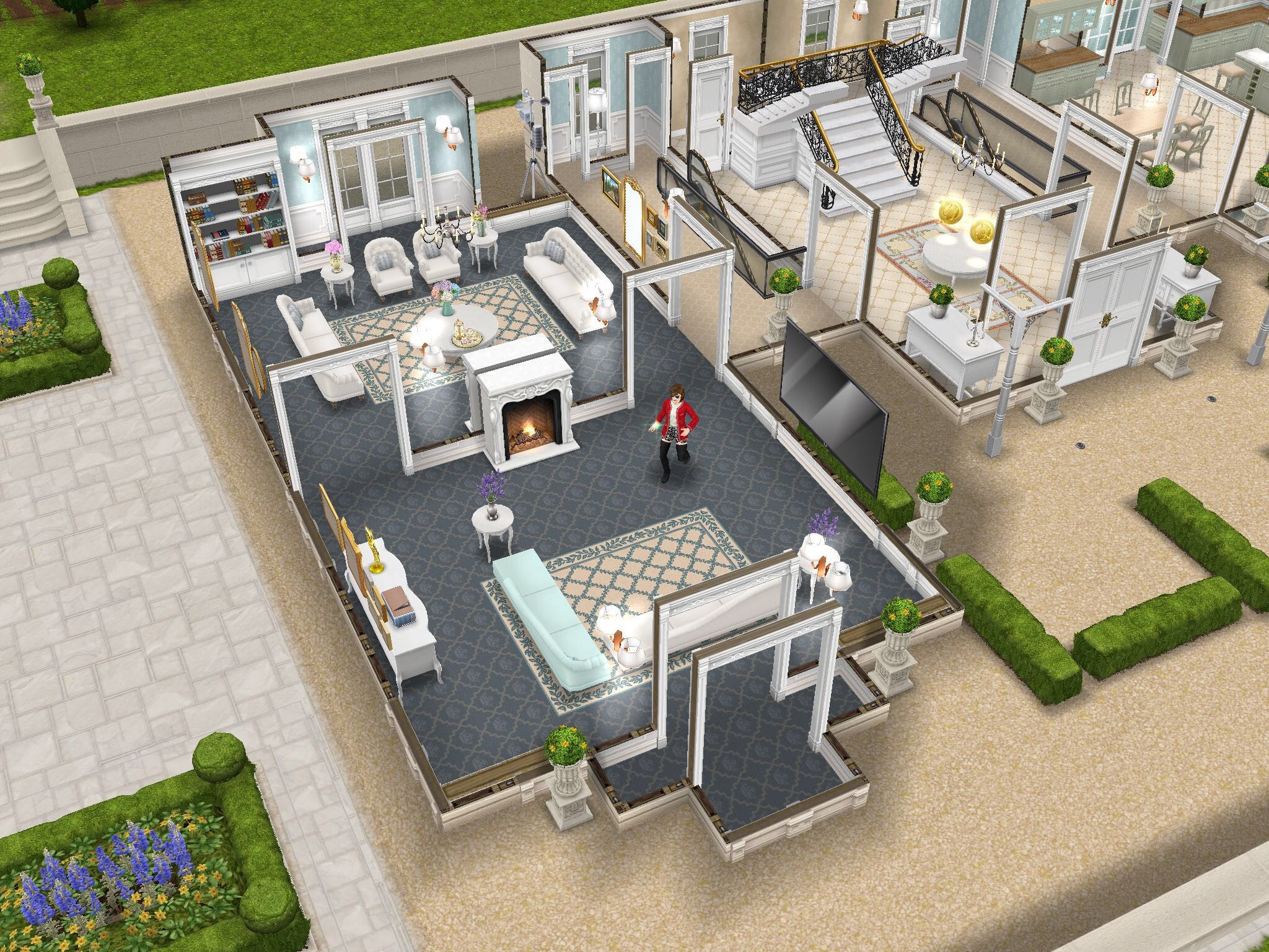 Detail Desain Rumah The Sims Nomer 13