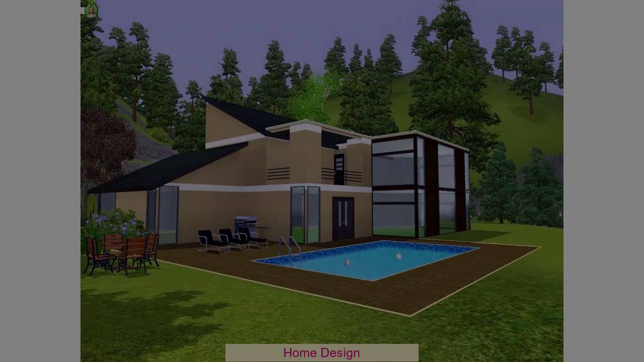 Detail Desain Rumah The Sims Nomer 36