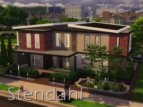 Detail Desain Rumah The Sims 4 Nomer 16