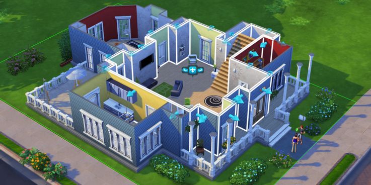 Detail Desain Rumah The Sims 4 Nomer 25