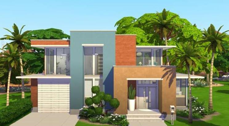 Detail Desain Rumah The Sims 4 Nomer 43