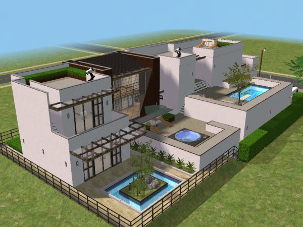 Detail Desain Rumah The Sims 4 Nomer 48