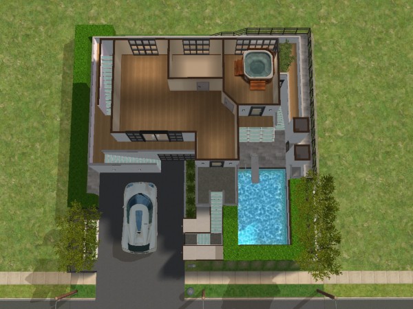 Detail Desain Rumah The Sims Nomer 52