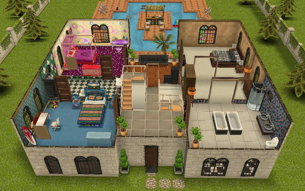 Detail Desain Rumah The Sims Free Play Nomer 30