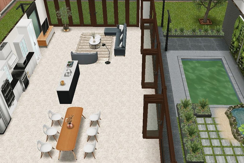 Detail Desain Rumah The Sims Freeplay Nomer 54