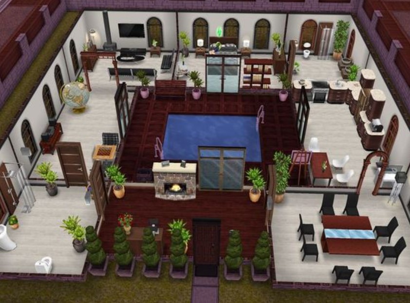 Detail Desain Rumah The Sims Mobile Terbaik Nomer 38