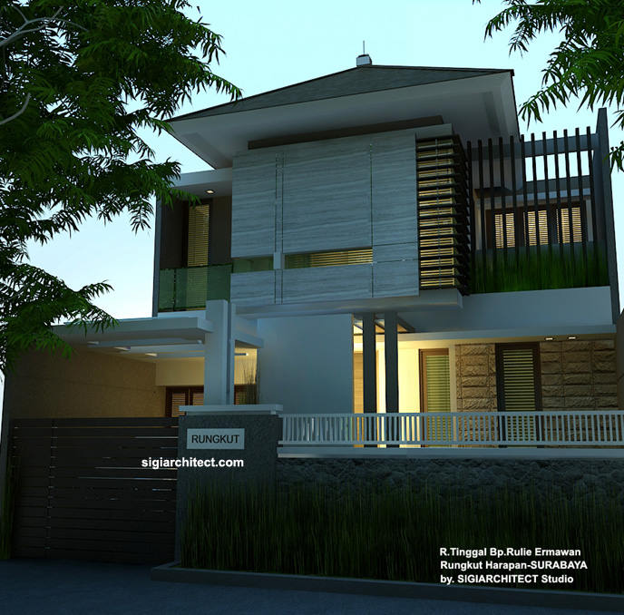 Detail Desain Rumah Tinggal Nomer 10