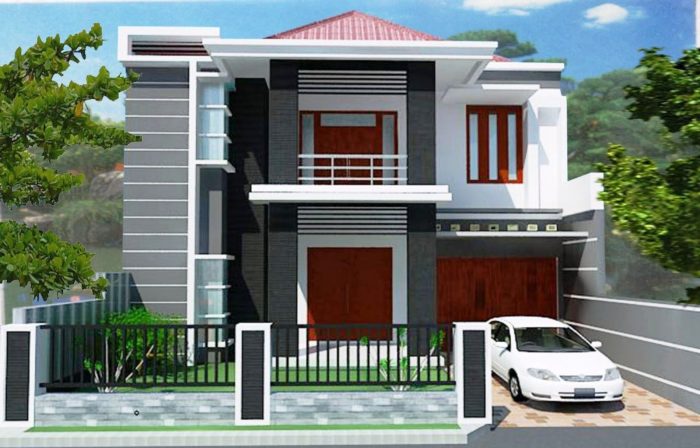 Download Desain Rumah Tingkat 2 Sederhana Nomer 22