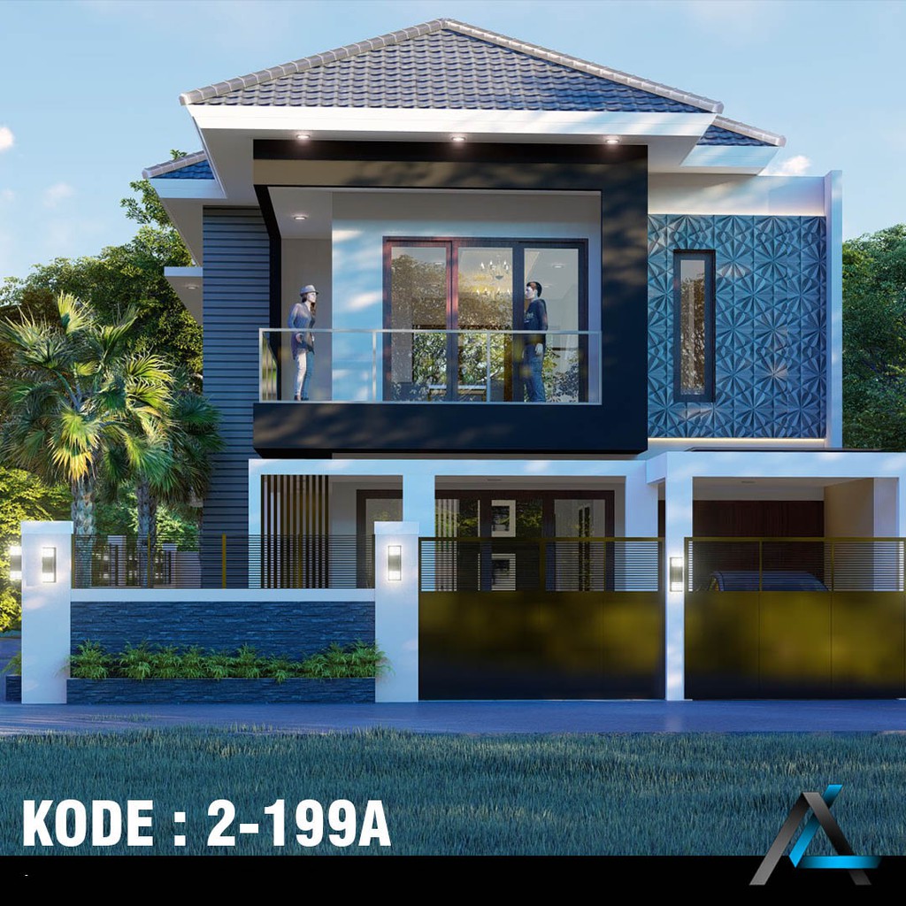 Detail Desain Rumah Tingkat Nomer 31